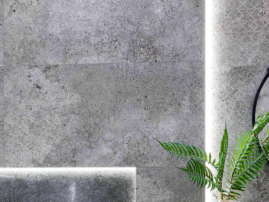 Płytki imitujące beton lastryko Monument